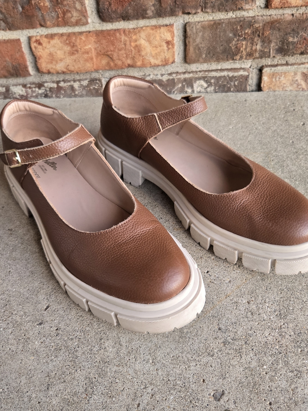 Seychelles X Piper & Scoot - The Rebel Mary Jane- Brown - Sz 9 - Picture 2 of 7